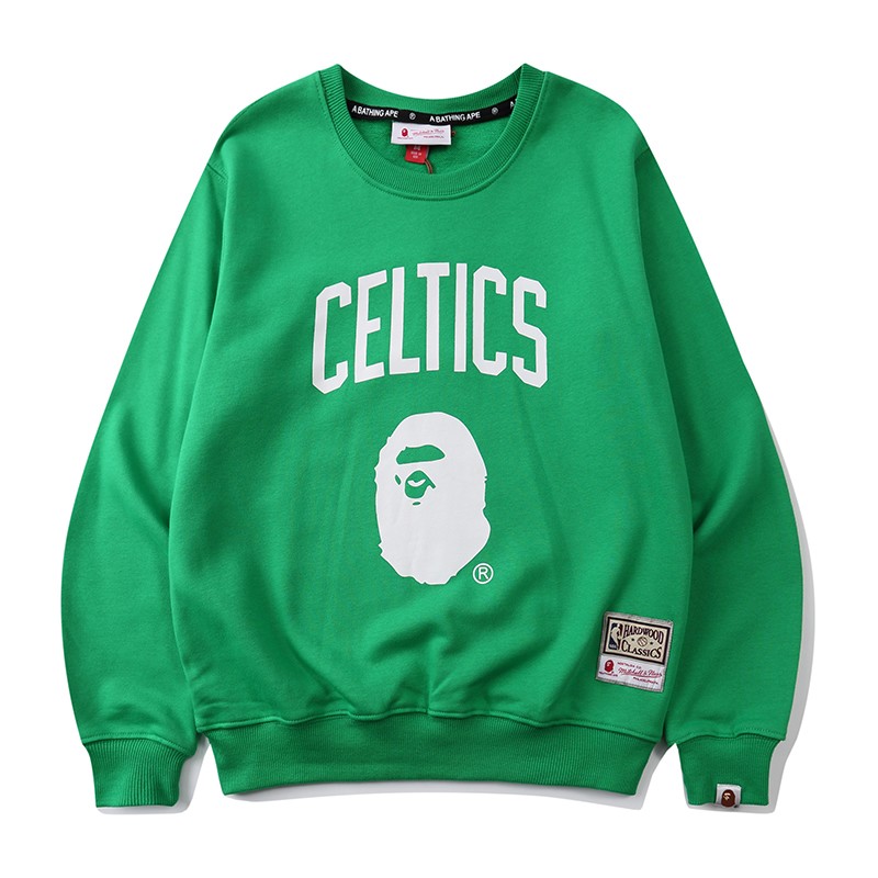 NBA x Bape Union Sweatshirt Green M~3XL B51XC852